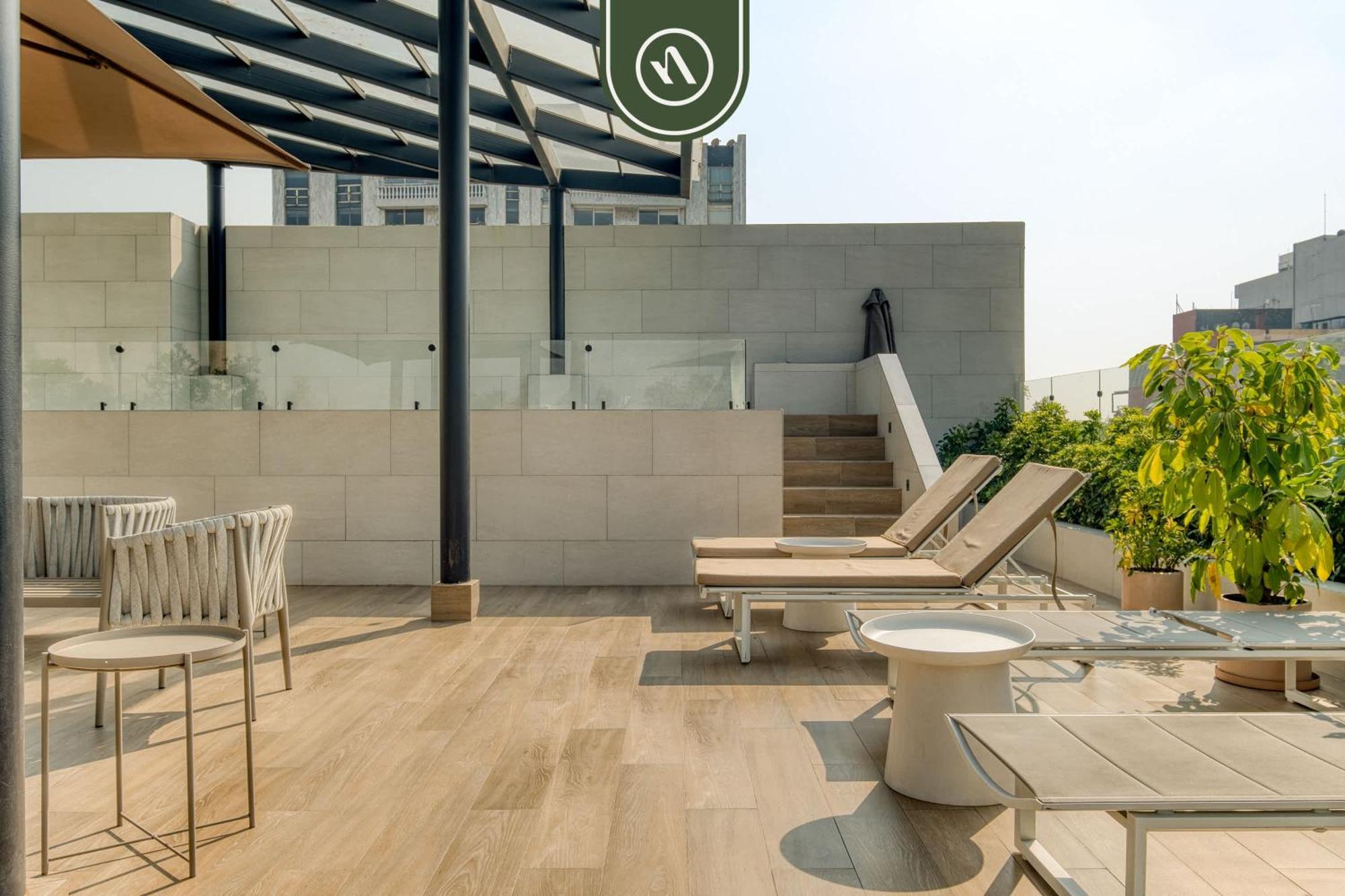 Luxury 2 Bedroom - Rooftop Pool With View Mexico City
