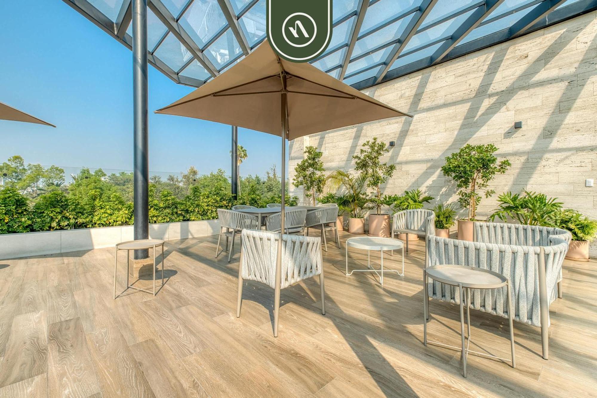 Apartment Luxury 2 Bedroom - Rooftop Pool With View Mexico City