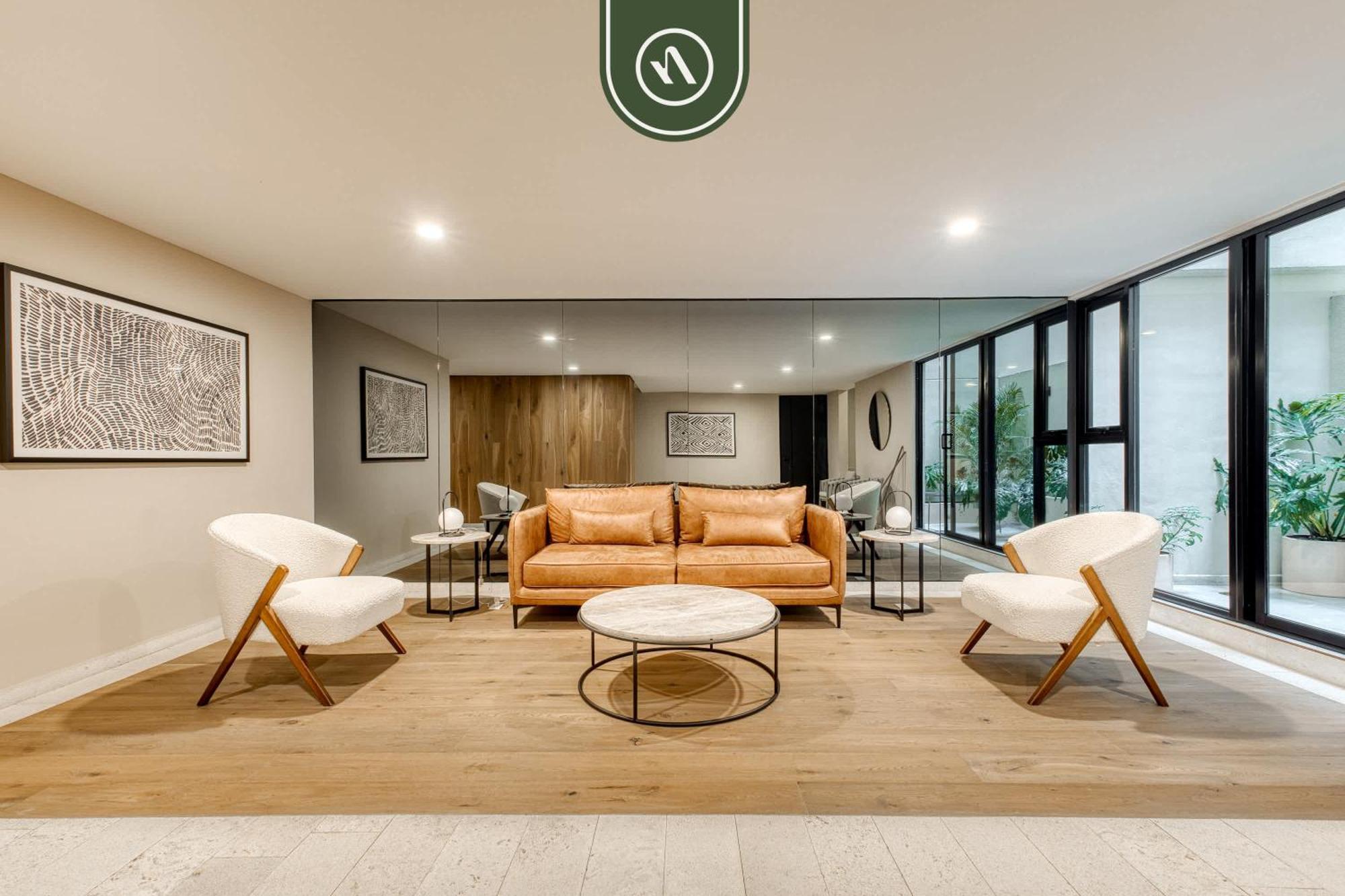 Apartment Luxury 2 Bedroom - Rooftop Pool With View Mexico City